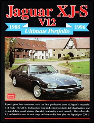 Jaguar XJ-S V12 1988-1996 Ultimate Portfolio - gedrucktes Buch zum Bestpreis! - verwuester.net