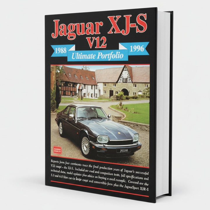 Jaguar XJ-S V12 1988-1996 Ultimate Portfolio, Buchcover