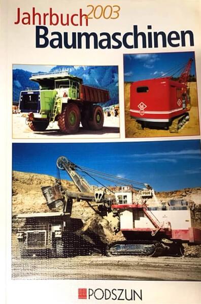 Jahrbuch Baumaschinen 2003 - gedrucktes Buch zum Bestpreis! - verwuester.net