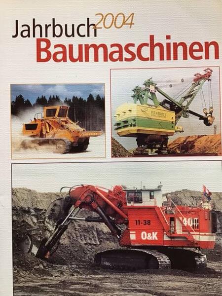 Jahrbuch Baumaschinen 2004 - gedrucktes Buch zum Bestpreis! - verwuester.net