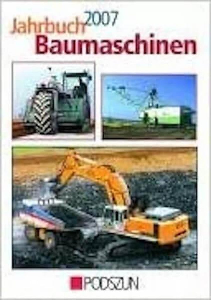 Jahrbuch Baumaschinen 2007, Buchcover