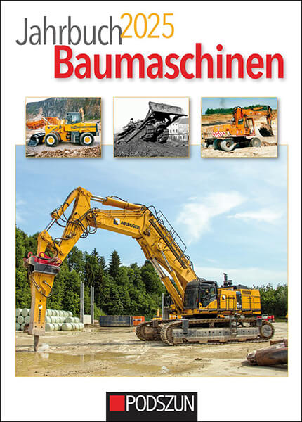 Jahrbuch Baumaschinen 2025 - gedrucktes Buch zum Bestpreis! - verwuester.net