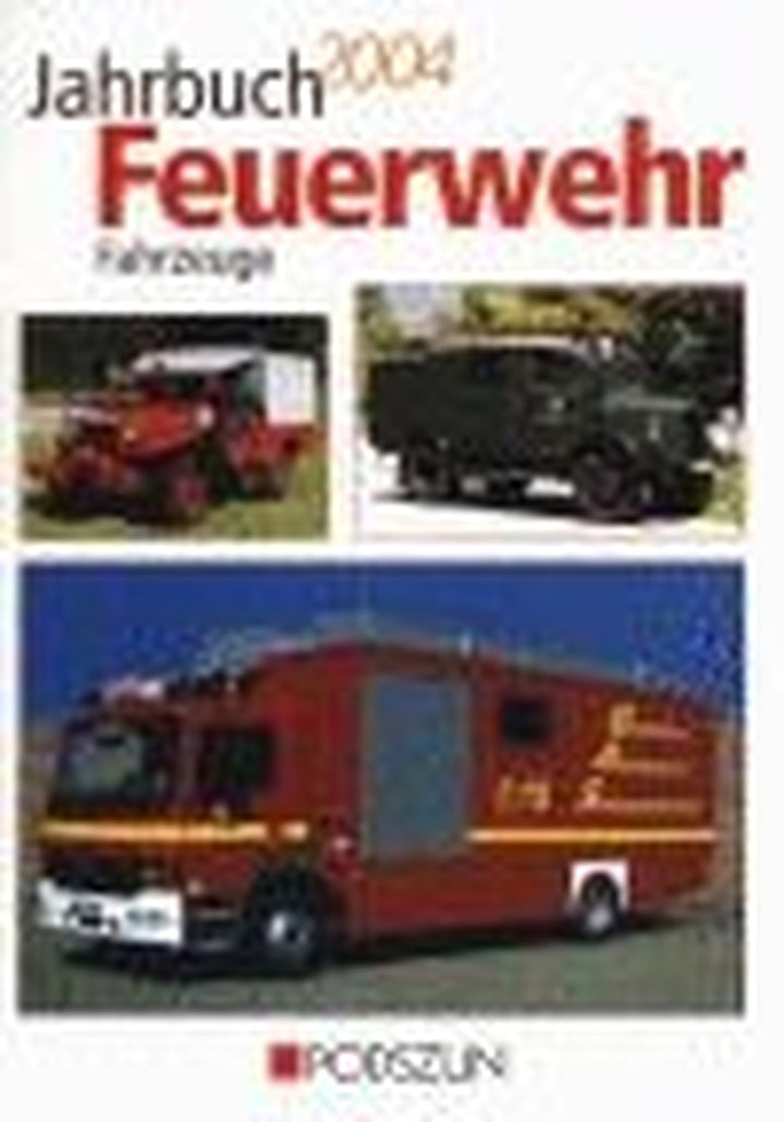 Jahrbuch Feuerwehr Fahrzeuge 2004, Buchcover