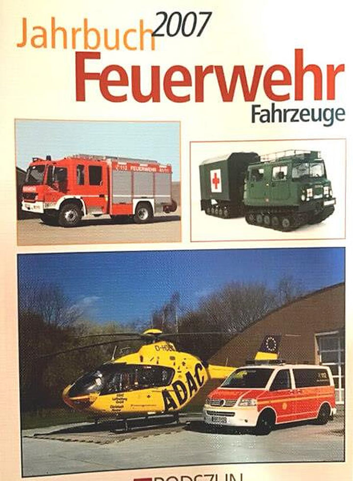Jahrbuch Feuerwehr Fahrzeuge 2007, Buchcover
