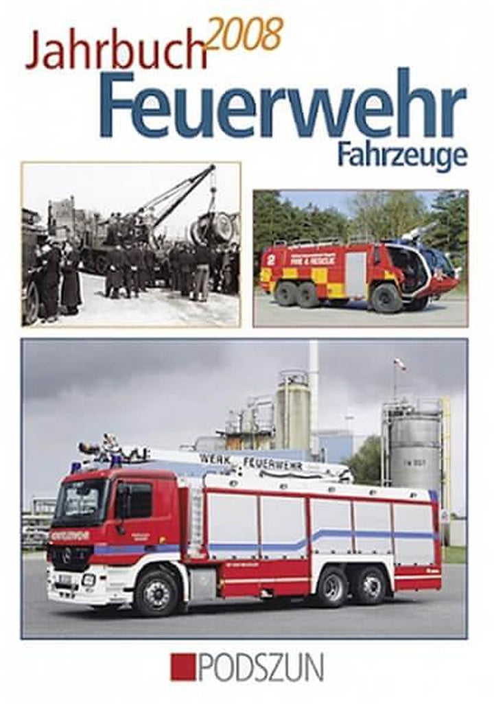 Jahrbuch Feuerwehr Fahrzeuge 2008, Buchcover