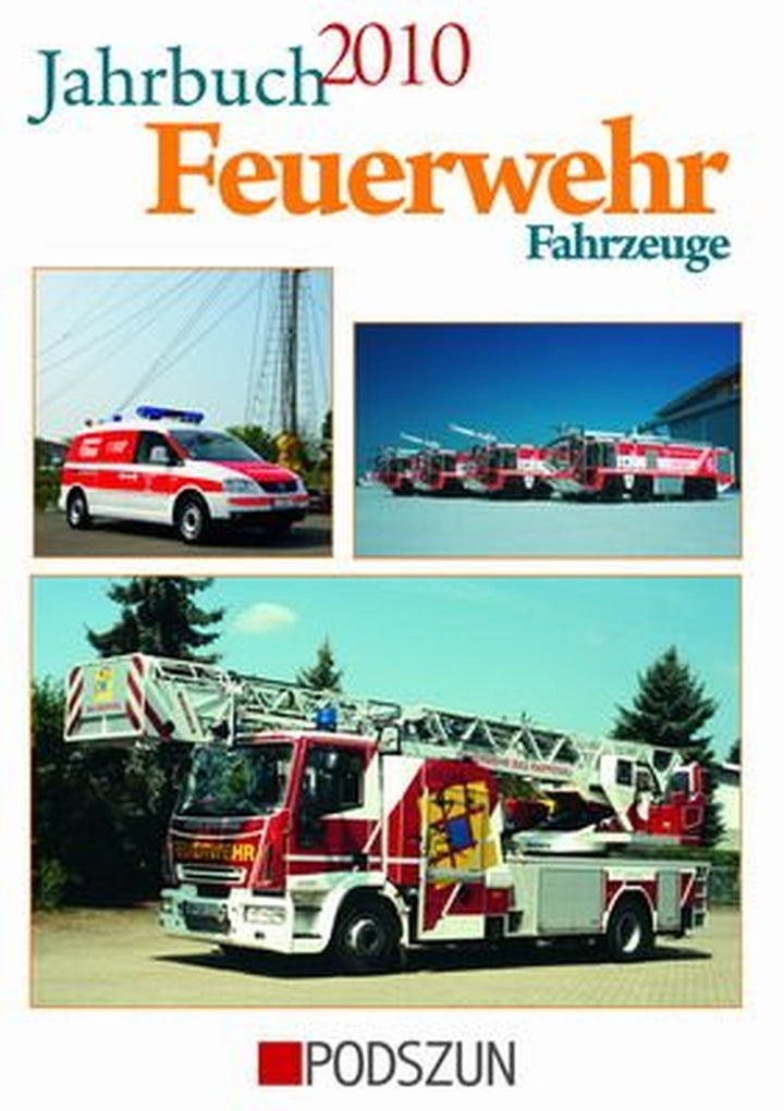 Jahrbuch Feuerwehr Fahrzeuge 2010, Buchcover