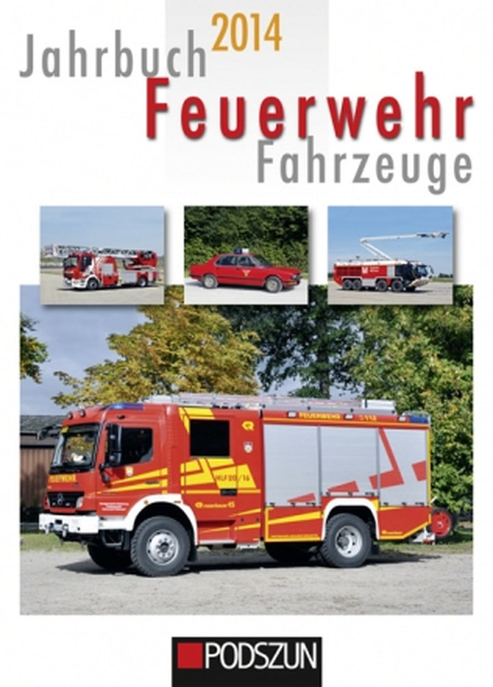 Jahrbuch Feuerwehr Fahrzeuge 2014, Buchcover