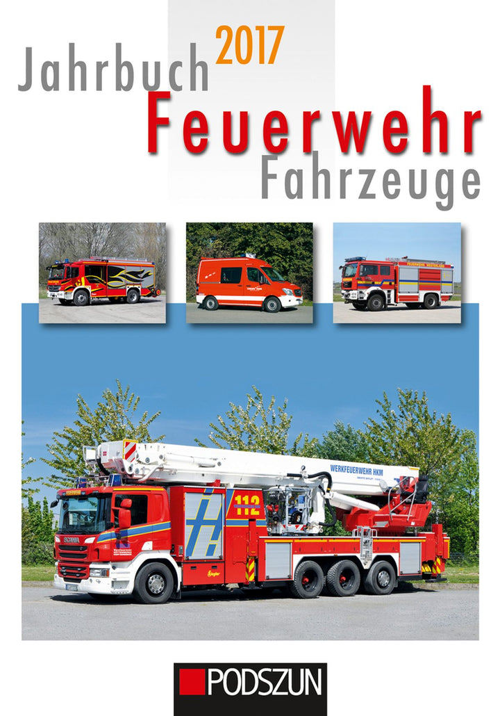 Jahrbuch Feuerwehr Fahrzeuge 2017, Buchcover