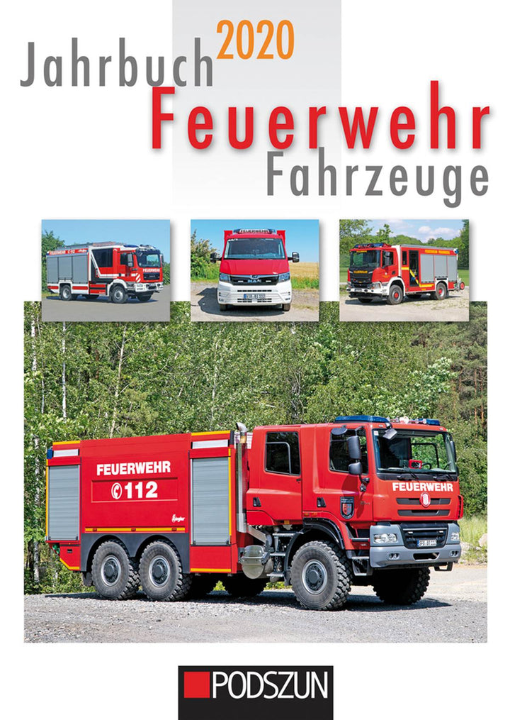 Jahrbuch Feuerwehr Fahrzeuge 2020, Buchcover