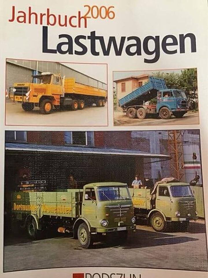 Jahrbuch Lastwagen 2006, Buchcover