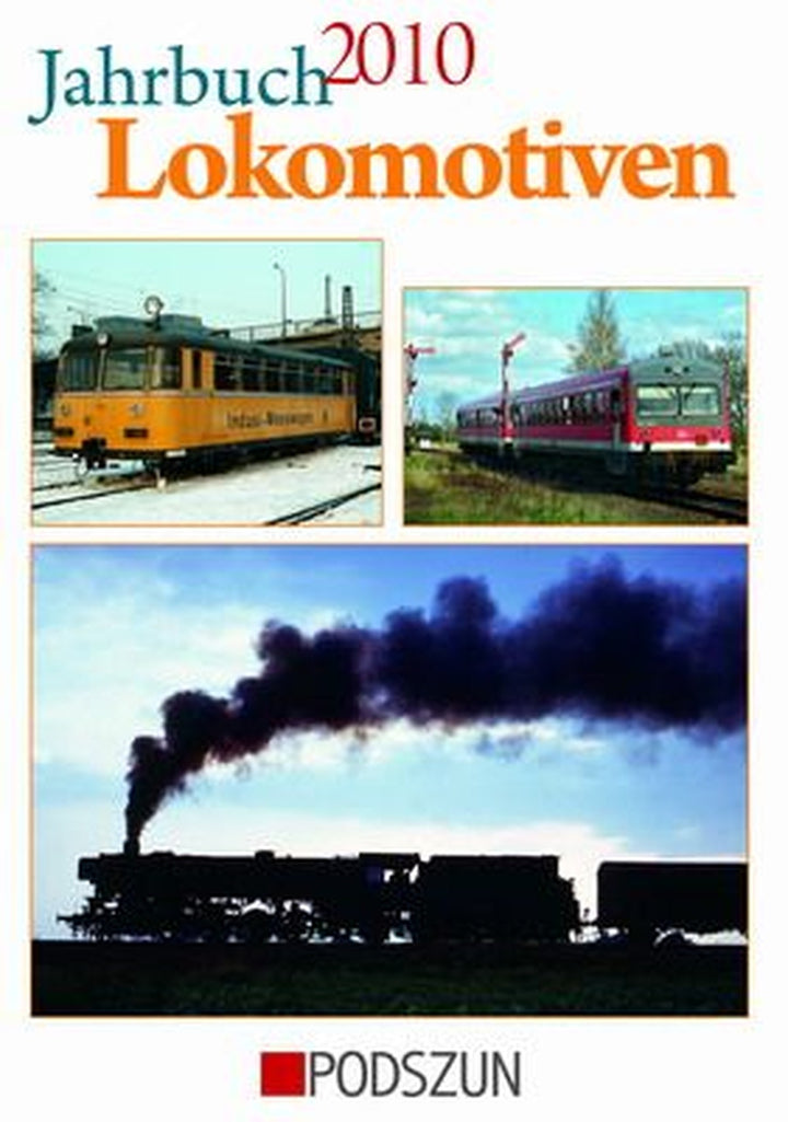 Jahrbuch Lokomotiven 2010, Buchcover