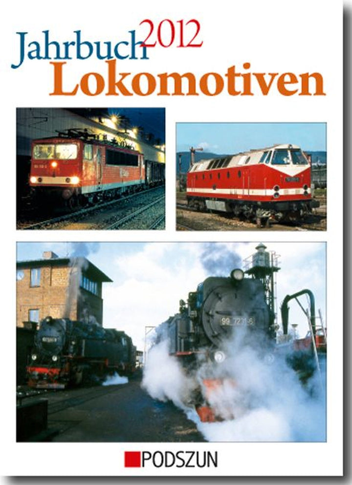 Jahrbuch Lokomotiven 2012, Buchcover