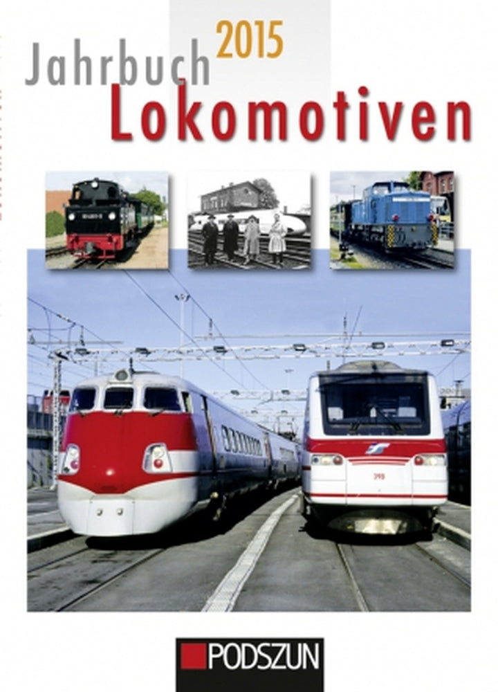 Jahrbuch Lokomotiven 2015, Buchcover