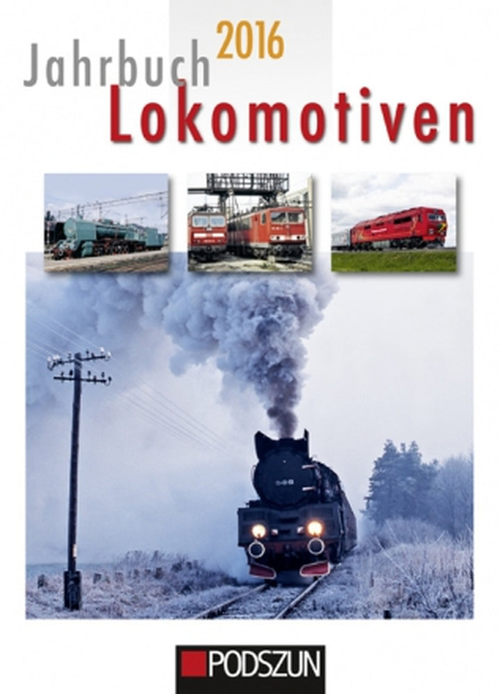 Jahrbuch Lokomotiven 2016, Buchcover