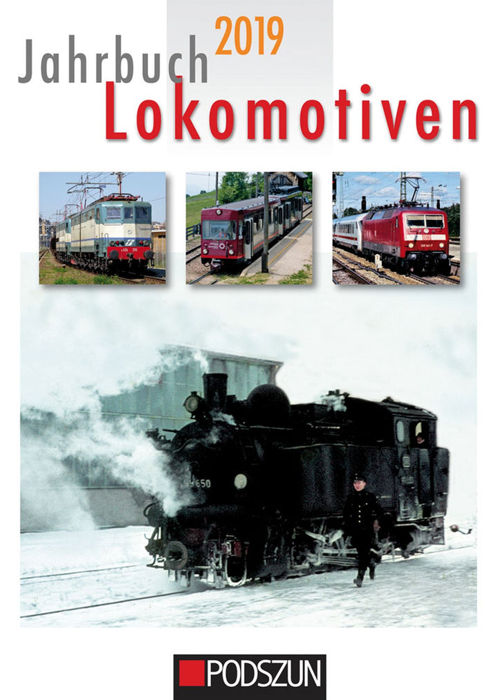 Jahrbuch Lokomotiven 2019, Buchcover