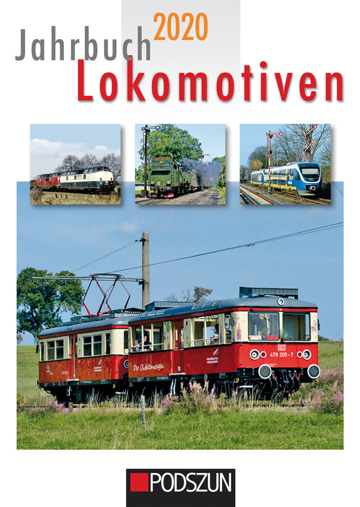 Jahrbuch Lokomotiven 2020, Buchcover