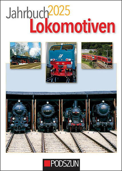 Jahrbuch Lokomotiven 2025 - gedrucktes Buch zum Bestpreis! - verwuester.net