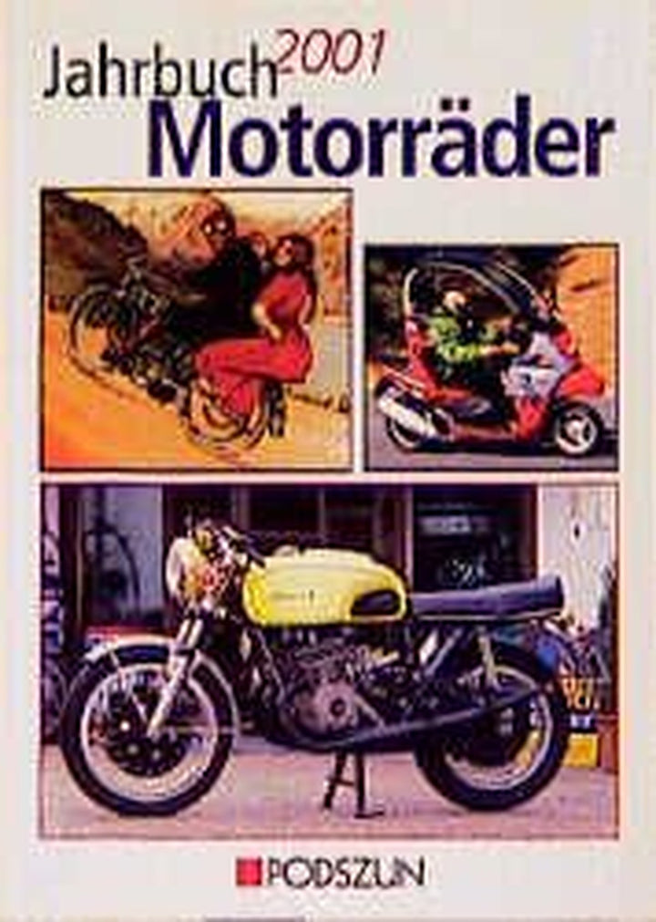 Jahrbuch Motorräder 2001, Buchcover