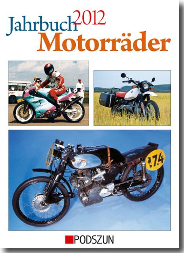 Jahrbuch Motorräder 2012, Buchcover