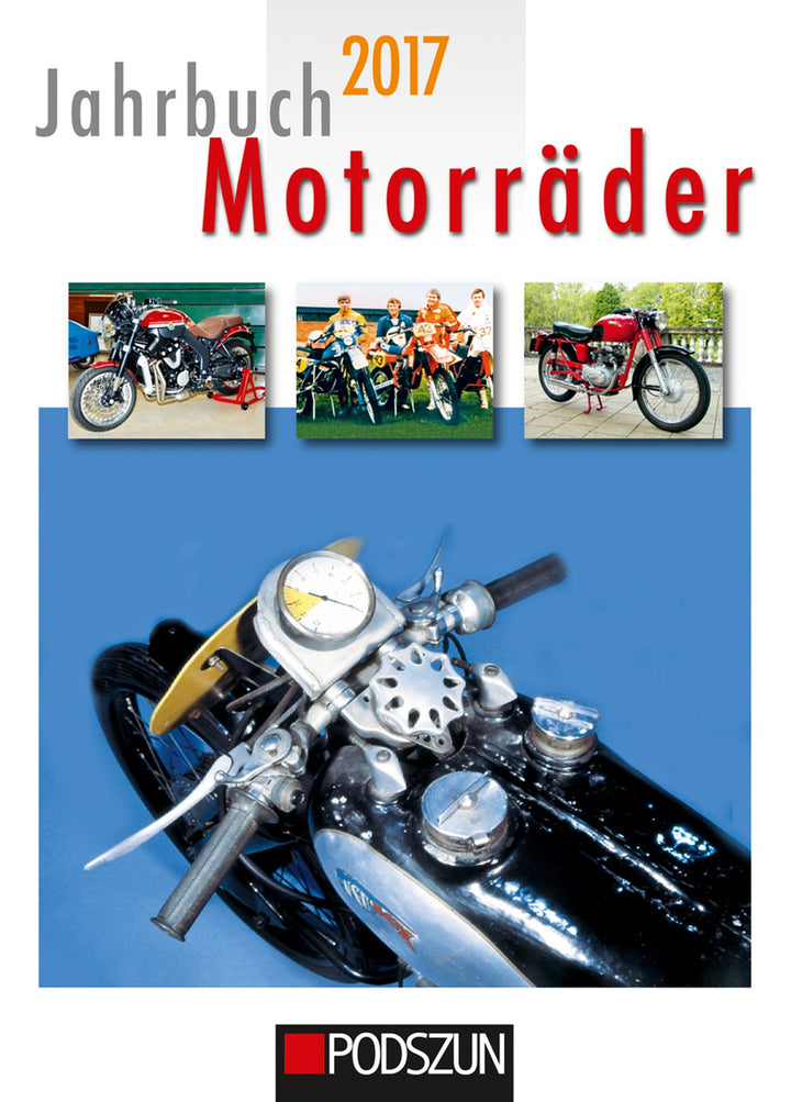 Jahrbuch Motorräder 2017, Buchcover
