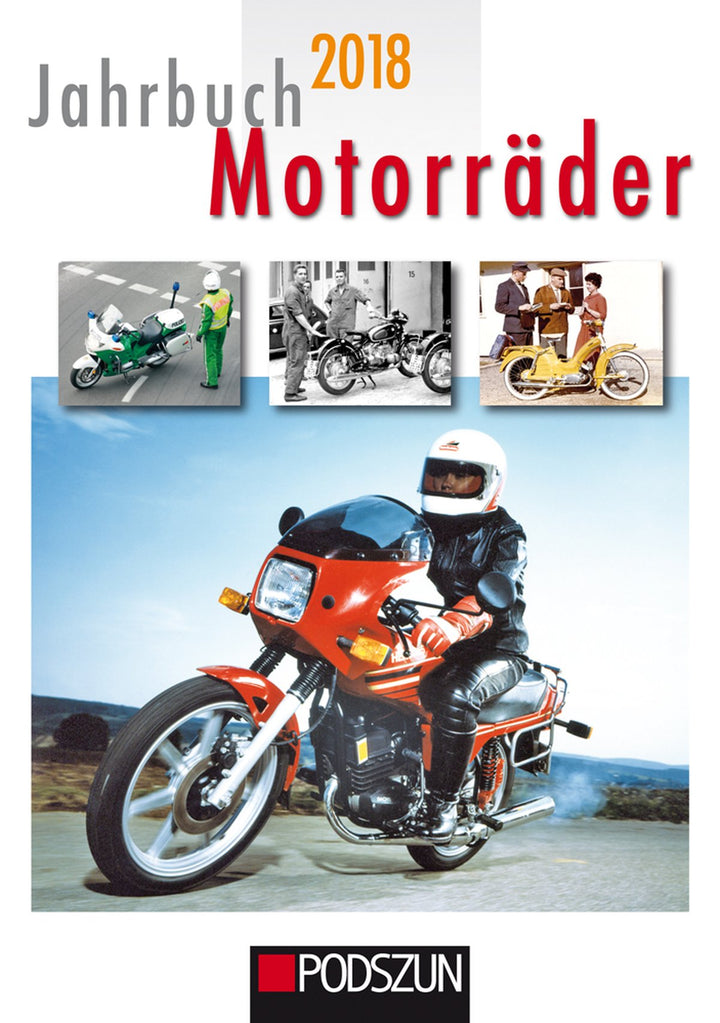 Jahrbuch Motorräder 2018, Buchcover