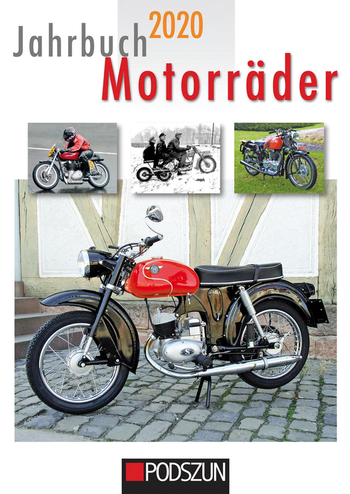 Jahrbuch Motorräder 2020, Buchcover