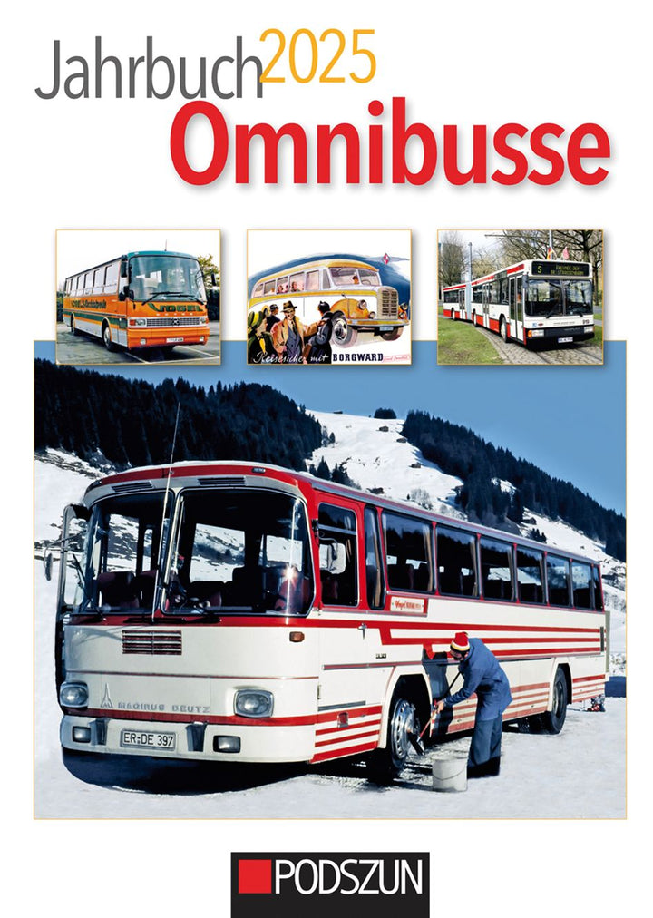 Jahrbuch Omnibusse 2025 - gedrucktes Buch zum Bestpreis! - verwuester.net