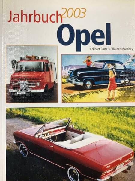 Jahrbuch Opel 2003 - gedrucktes Buch zum Bestpreis! - verwuester.net