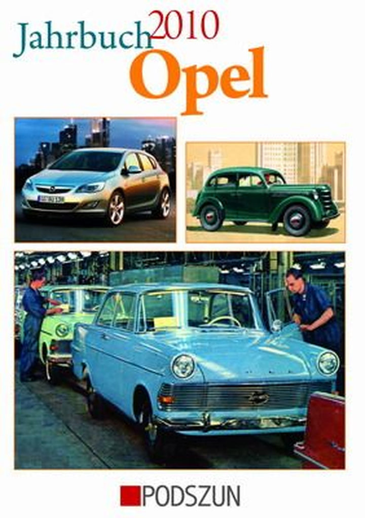 Jahrbuch Opel 2010, Buchcover