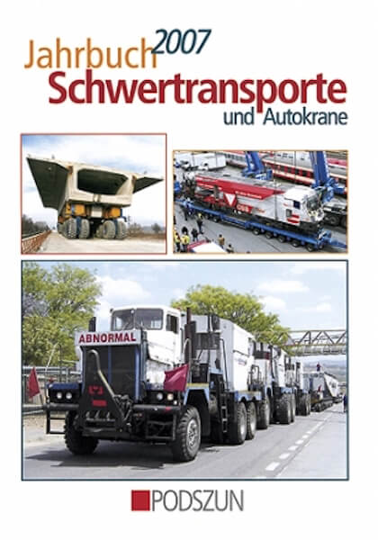 Jahrbuch Schwertransporte und Autokrane 2007 - gedrucktes Buch zum Bestpreis! - verwuester.net