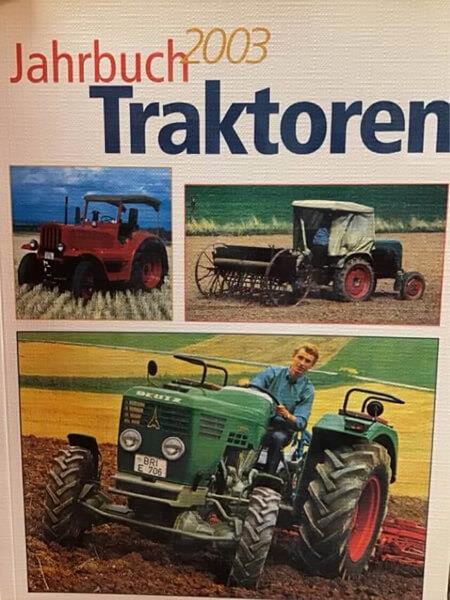 Jahrbuch Traktoren 2003 - gedrucktes Buch zum Bestpreis! - verwuester.net