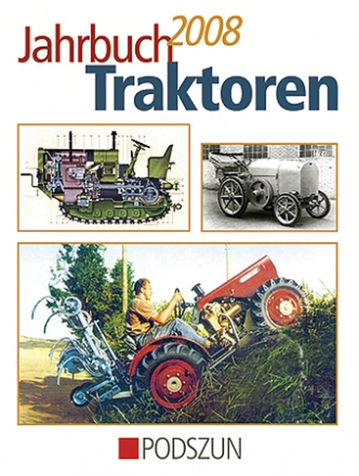 Jahrbuch Traktoren 2008, Buchcover