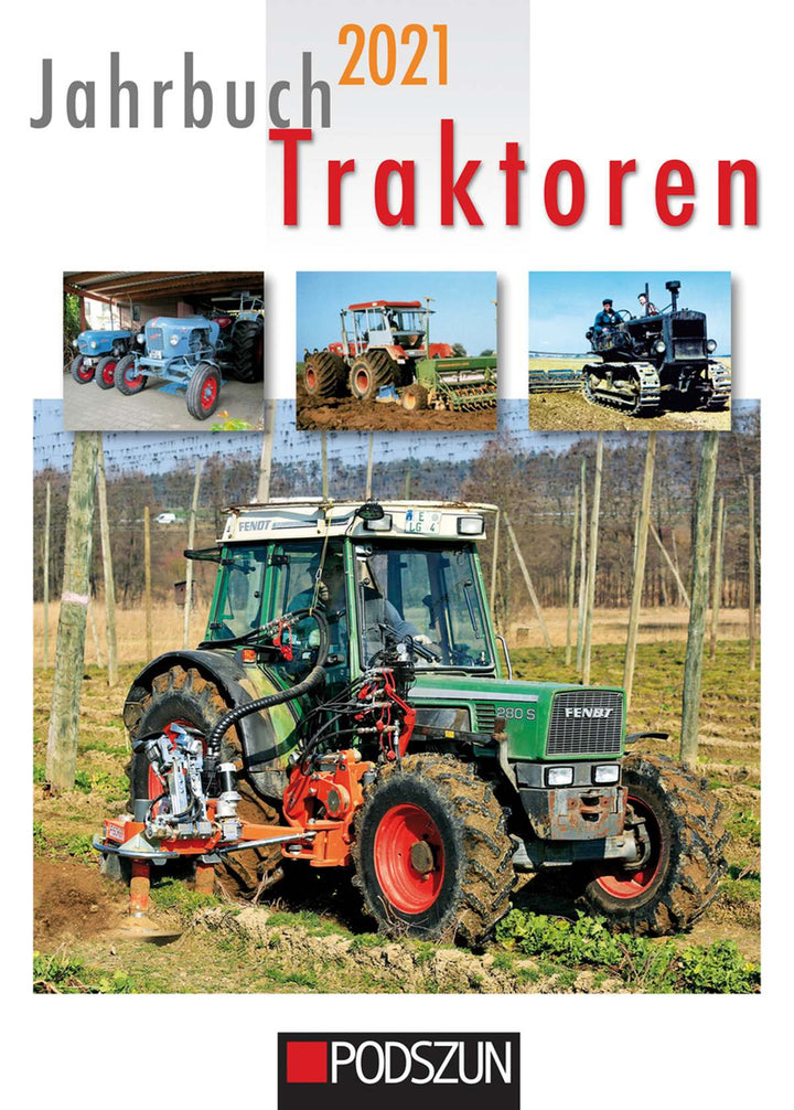 Jahrbuch Traktoren 2021, Buchcover