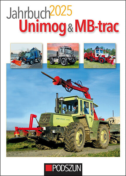 Jahrbuch Unimog & MB-trac 2025 - gedrucktes Buch zum Bestpreis! - verwuester.net