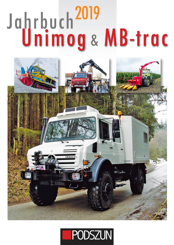 Jahrbuch Unimog & MB-trac 2019, Buchcover