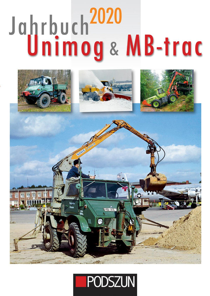 Jahrbuch Unimog & MB-trac 2020, Buchcover