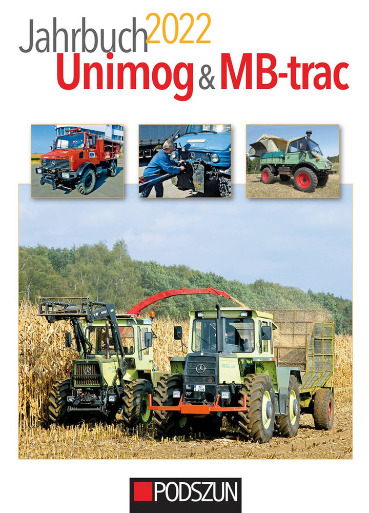 Jahrbuch Unimog & MB-trac 2022, Buchcover