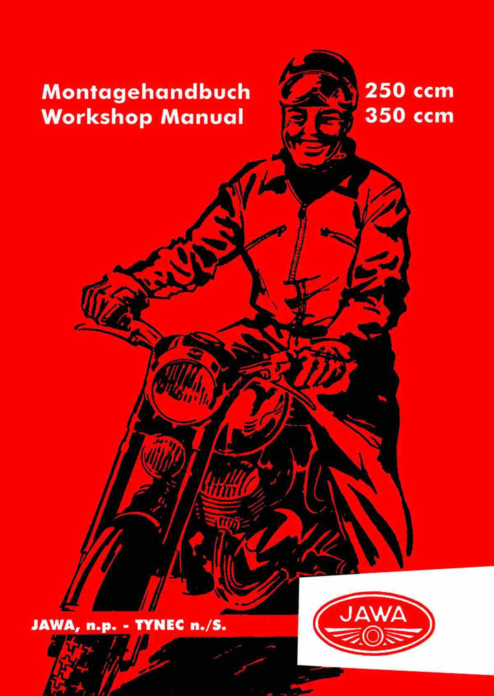 Jawa 250 & 350 Typ 353-/03-/04, Typ 354-/03 -/04 Reparaturanleitung, Buchcover