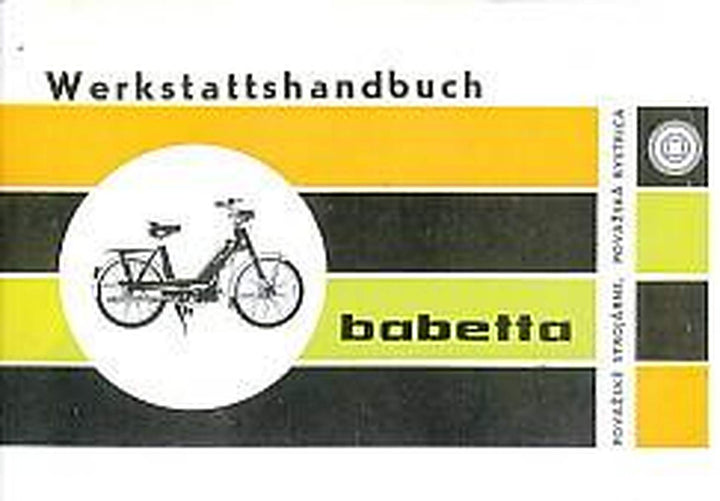 Jawa Moped Babetta Reparaturanleitung, Buchcover