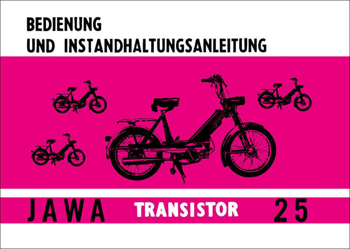 Jawa Moped Typ Transistor 25, Buchcover