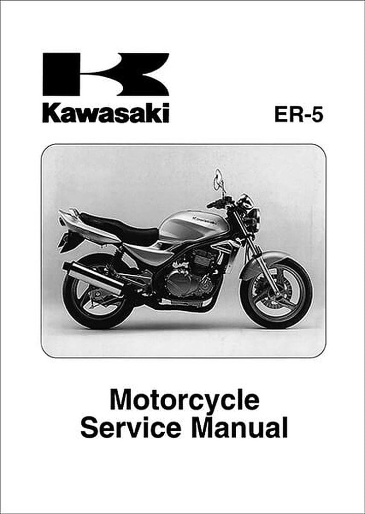 Kawasaki ER-5 Service Manual, Buchcover