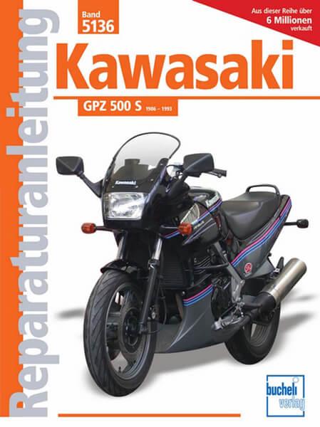 Kawasaki GPZ 500 S 1986-1993 - Reparaturbuch - gedrucktes Buch zum Bestpreis! - verwuester.net
