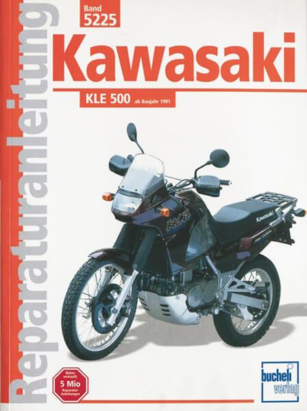 Kawasaki KLE 500 - Reparaturbuch - gedrucktes Buch zum Bestpreis! - verwuester.net