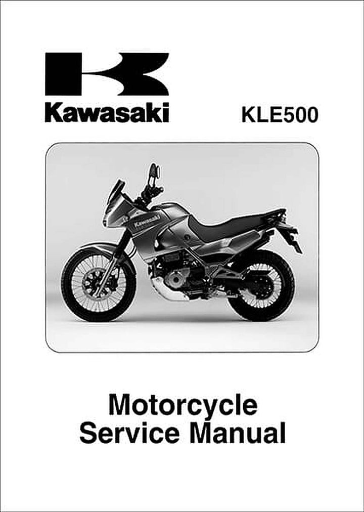Kawasaki KLE500 Service Manual, Buchcover