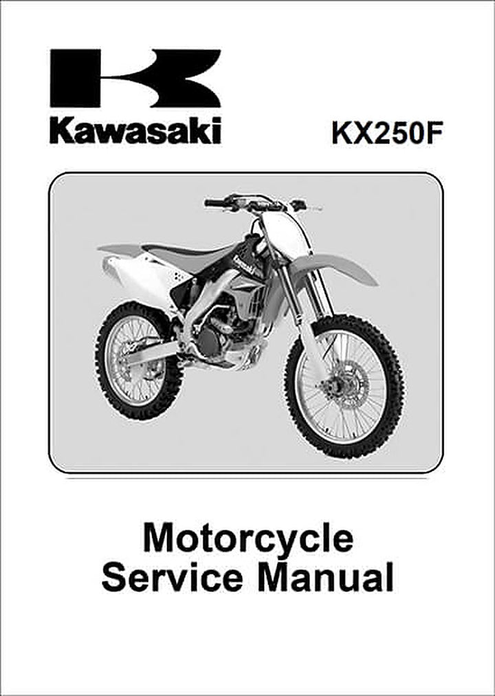 Kawasaki KX250F MY2006 Service Manual, Buchcover