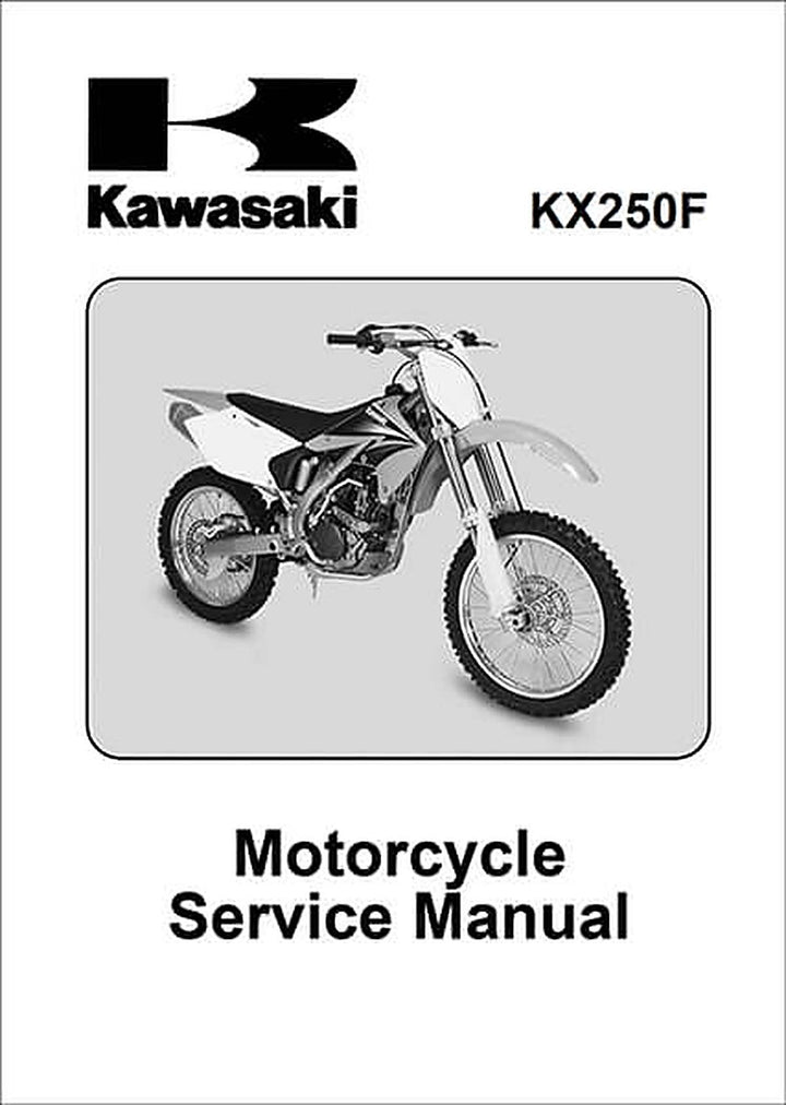 Kawasaki KX250F MY2003 Service Manual, Buchcover