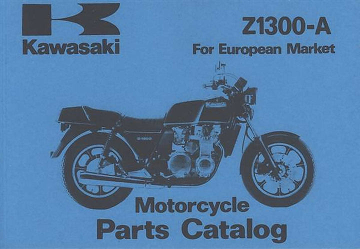 Kawasaki Z 1300 A - 1 und 2, Ersatzteilkatalog, Buchcover