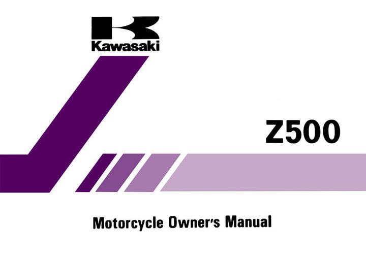 Kawasaki Z500 Owner&