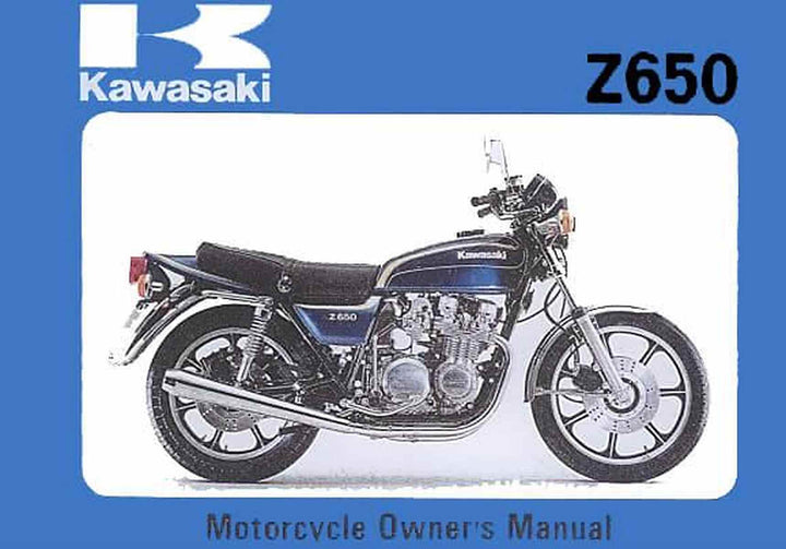 Kawasaki Z 650 - C3 Owner´s Manual, Buchcover