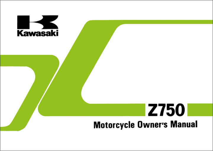 Kawasaki Z750 Owner&